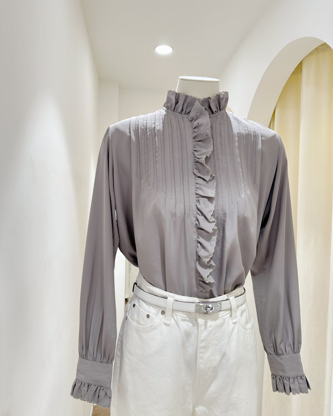 CENTRE 刺繡恤衫（古着/日本製）