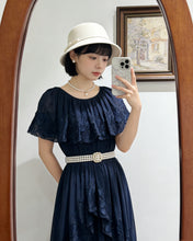 Load image into Gallery viewer, MERVEILLEUSES 宮廷斗篷洋裝（古着/日本製）