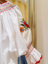 Load image into Gallery viewer, LOUIS墨西哥刺繡上衣 (古著/中國製)￼